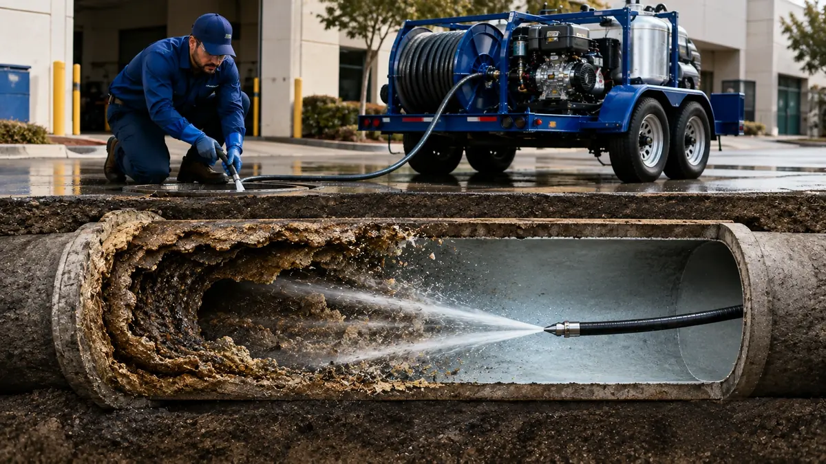 Sewer Pipe Descaling in Yorba Linda
